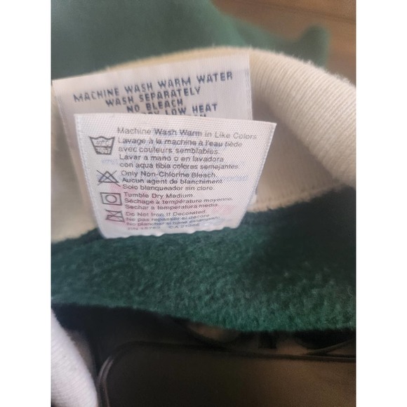 Morning Star Hanes Poinsettia Vintagae Sweatshirt white collar Medium - Picture 10 of 10